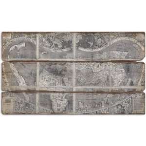  Uttermost 27 Map Of The City Frameless Mounted To Hard 