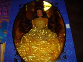 1996 Disneys Beauty And The Beast Belle Barbie Doll Signature 