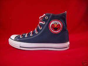 Adult Custom Chuck Taylor High Top Elmo Converse Shoes  