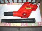Black & And Decker 18V 18 Volt Cordless Sweeper Blower NS118 Used Once 