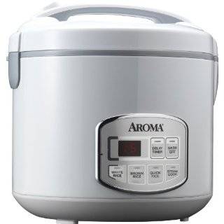   20 Cup (Cooked) Rice Cooker and Food Steamer, White