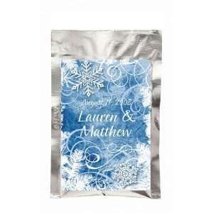 Wedding Favors Snowy Day Winter Theme Personalized French Vanilla Hot 