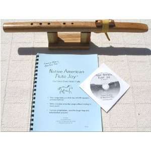   Key of A Mahogany 5 Hole Flute, Book & CD Musical Instruments