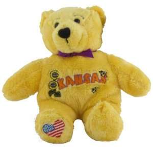  Kansas Sunflower Bear Yellow Toys & Games
