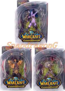 DC WOW World of Warcraft Series 5 Action Figures Set/3  