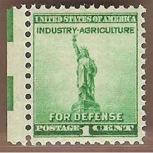  Stamps US Stature Of Liberty Defense Stamp Sc 899 MNHVFOG 