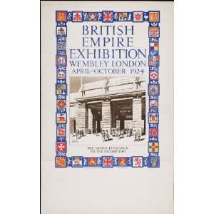 Reprint British Empire Exhibition, Wembley, London, April October 1924 
