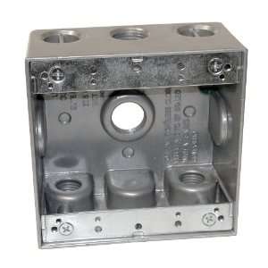  Preferred Industries MQ B250 5 2 Gang Metal Box with Five 
