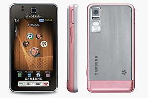 New 3G Samsung T919 Behold T Mobile Phone GPS 5MP Pink  