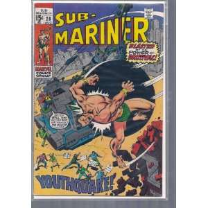  SUB MARINER # 28, 4.5 VG + Marvel Comics Group Books