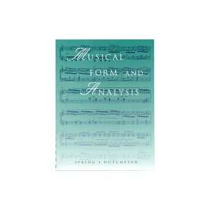  Musical Form and Analysis Spiral Binding Books