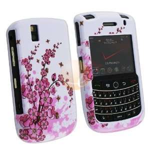  Clip on Case for Blackberry Tour 9630, Spring Flowers 
