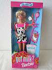 NRFB NEW IN BOX GOT MILK? BARBIE WITH SPECIAL STRAW FOR SIPPIN IN 