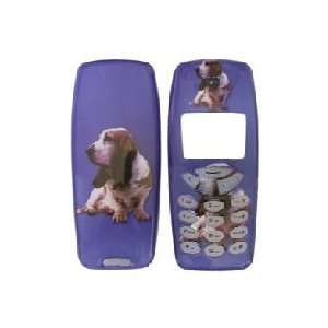   Transparent Dog Faceplate For Nokia 3395, 3390, 3310
