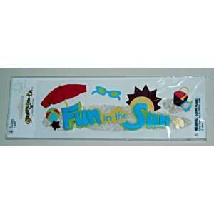  Fun in the Sun 3 D Stickers by American Greetings Arts 