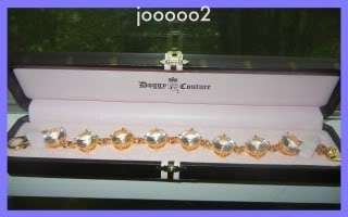 New Juicy Couture Dog Collar Crystal Diamonte Necklace style 