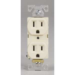 Cooper Wiring Commercial Duplex Receptacle (BR15V BOX)  