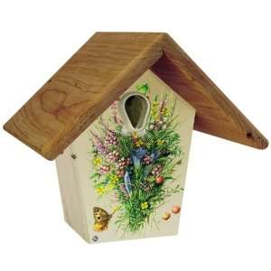  Droll Yankees NBCTW200 10 Inch Nest Box with Flower Design 