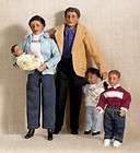 Dollhouse miniature Dolls polyresin people family New  