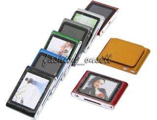 Hot Selling LCD 4GB 1.8 Touch Screen 6th Gen FM Clip  MP4 Player 