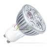 3W Gu10 High Power Focus Green Light LED Spot Lamp 3x1W  