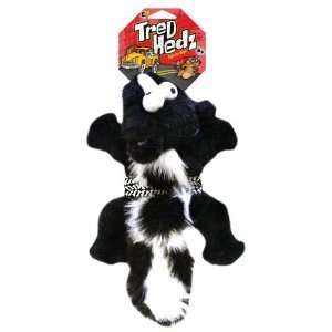  Sergeants Tred Hedz Skunk Plush Dog Toy With Squeaker Pet 