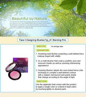 The Face shop]Face it Designing Blusher(7g)_#1 Pink  