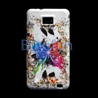 Butterfly Silicone Case Cover SAMSUNG GALAXY S2 i9100  