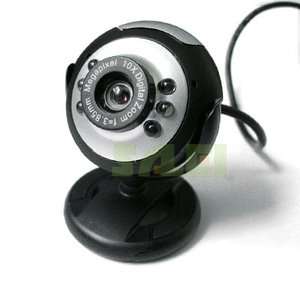 LED USB 30.0 M Video Webcam Camera Mic Microphones for Laptop 