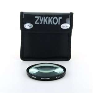    Zykkor 67 mm +10 Close Up Macro Lens in Pouch