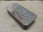   Case Tractor Toolbox Antique Old Iron Tool Box Farm Equipment 6894