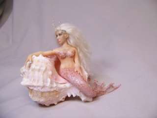 OOAK Fantasy Tiny Fairy Mermaid art doll sculpture ADSG IADR Kate 