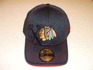 Chicago Blackhawks New Era Hat Cap M/L ACL 39Thirty NHL  