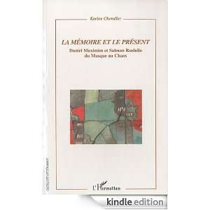 Mémoire et le Present Daniel Maximin et Salman Rushdie du Masque au 