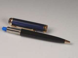 Pelikan Souveran Blue Black Stripe Ballpoint Pen   