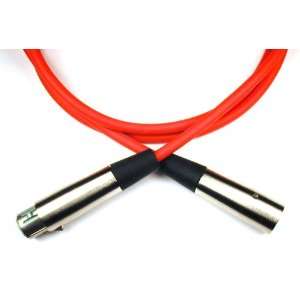     Switchcraft XLRF/XLRM Microphone Cable   Red Musical Instruments