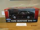 Welly 1986 Ford Mustang SVO Hard Top 118 Black DIECAST
