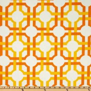  54 Wide Waverly Groovy Grille Citrus Fabric By The Yard 