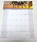 New Mead 31317 Tropical 2012 Large Hanging Wall Calendar S 701
