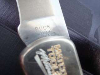 Buck 110 Folding Knife 1996 Nitro Funny Car Matco Tool  