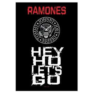  Ramones Hey Ho Lets Go Fabric Poster Wall Hanging