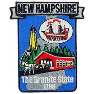  New Hampshire State Map Patch 3 Patio, Lawn & Garden