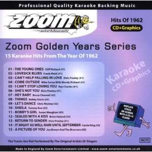   CD+G   Golden Years 1962   15 Karaoke Hits Zoom Karaoke Music