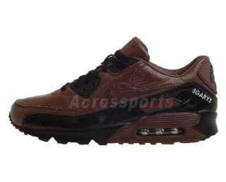 Nike Air Max 90 ID Brown Black SGARYS 2007 Mens Casual Running Shoes 