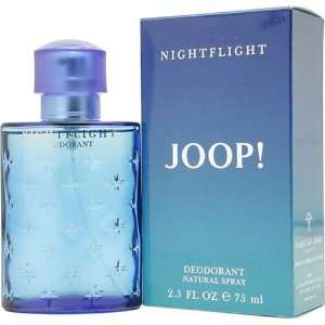  Joop Nightflight By Joop For Men, Deodorant Spray, 2.5 