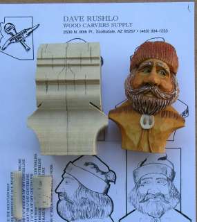 FRENCHIE THE MTN. MAN CUT   OUT IN CURRENT ISSUE 37 OF THE CARVING 