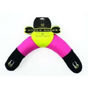    Hyper Pet Hyper Gnaws Boomerang Dog Toy, Pink