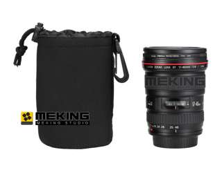 Neoprene Soft Camera Lens Pouch Case Bag Size 10*14cm  