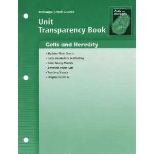  Unit Transparency Book   Cells and Heredity Books
