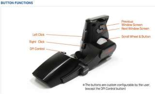  Zalman FG1000 Gun Type USB Mouse for shooting FPS Gaming black  